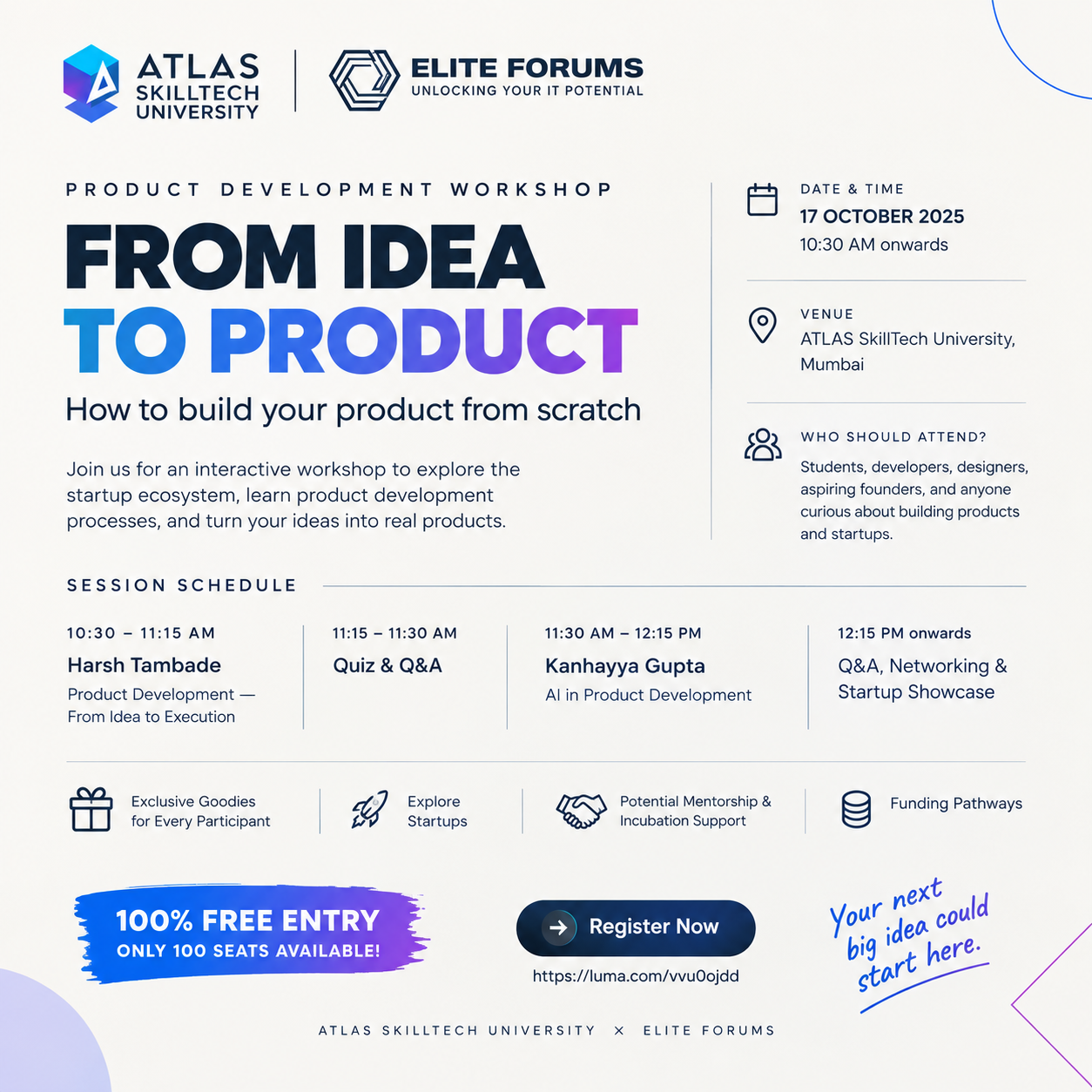 From Idea to Product 🚀 | Product Development Workshop